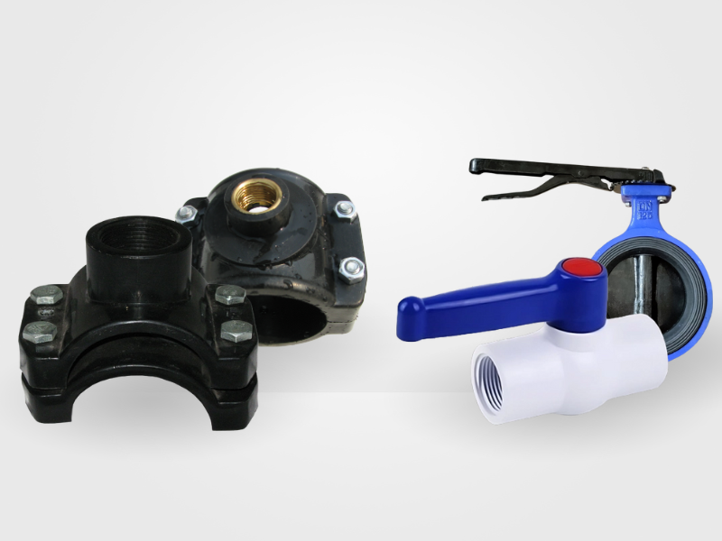 PP Service Saddles & Valves